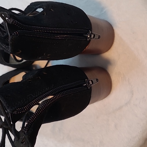 Nine West Women's Suede Strappy PeepToe - Picture 7 of 12